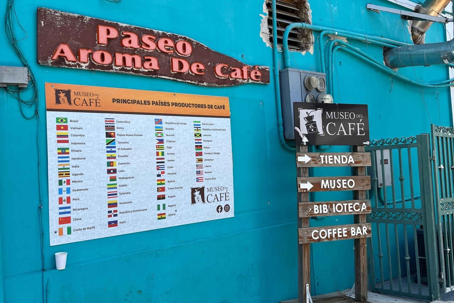 Сан-Хуан : Экскурсия по музею и магазину кофе Сиалес