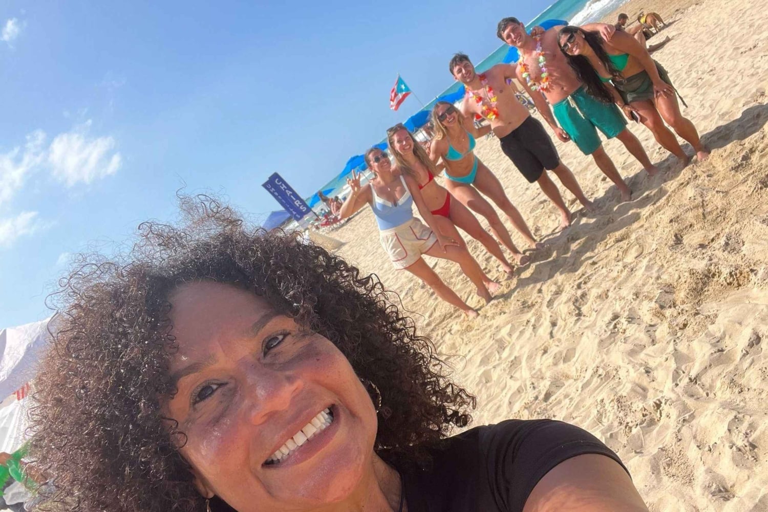 San Juan : boisson Coquito et cours de salsa sur la plage