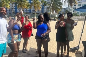 San Juan : boisson Coquito et cours de salsa sur la plage