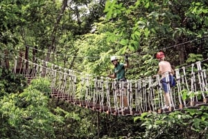 San Juan: Eco-avontuur ziplinen dichtbij de stad