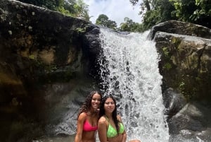 Von San Juan: El Yunque Wasserrutsche mit Transport