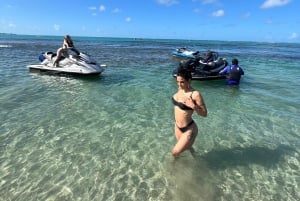 サンファン：エル・ユンケ熱帯雨林ハイキング & ルキロビーチ