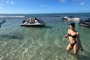 サンファン：エル・ユンケ熱帯雨林ハイキング & ルキロビーチ