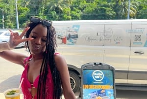 サンファン：エル・ユンケ熱帯雨林ハイキング & ルキロビーチ