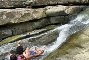 サンファン：エル・ユンケ熱帯雨林ハイキング & ルキロビーチ