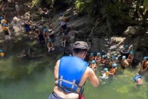 San Juan: Transport to El Yunque Famous Waterslide Adventure