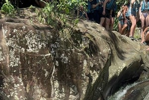 San Juan: Transport to El Yunque Famous Waterslide Adventure