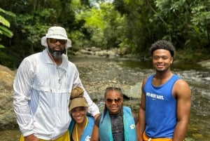 San Juan: Transport to El Yunque Famous Waterslide Adventure