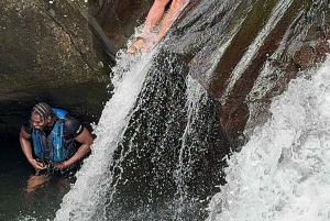 San Juan: Transport to El Yunque Famous Waterslide Adventure