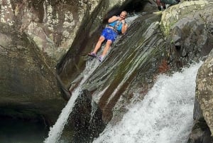 San Juan: Transport to El Yunque Famous Waterslide Adventure