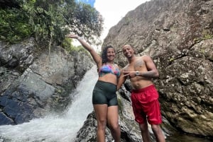 San Juan: Transport to El Yunque Famous Waterslide Adventure