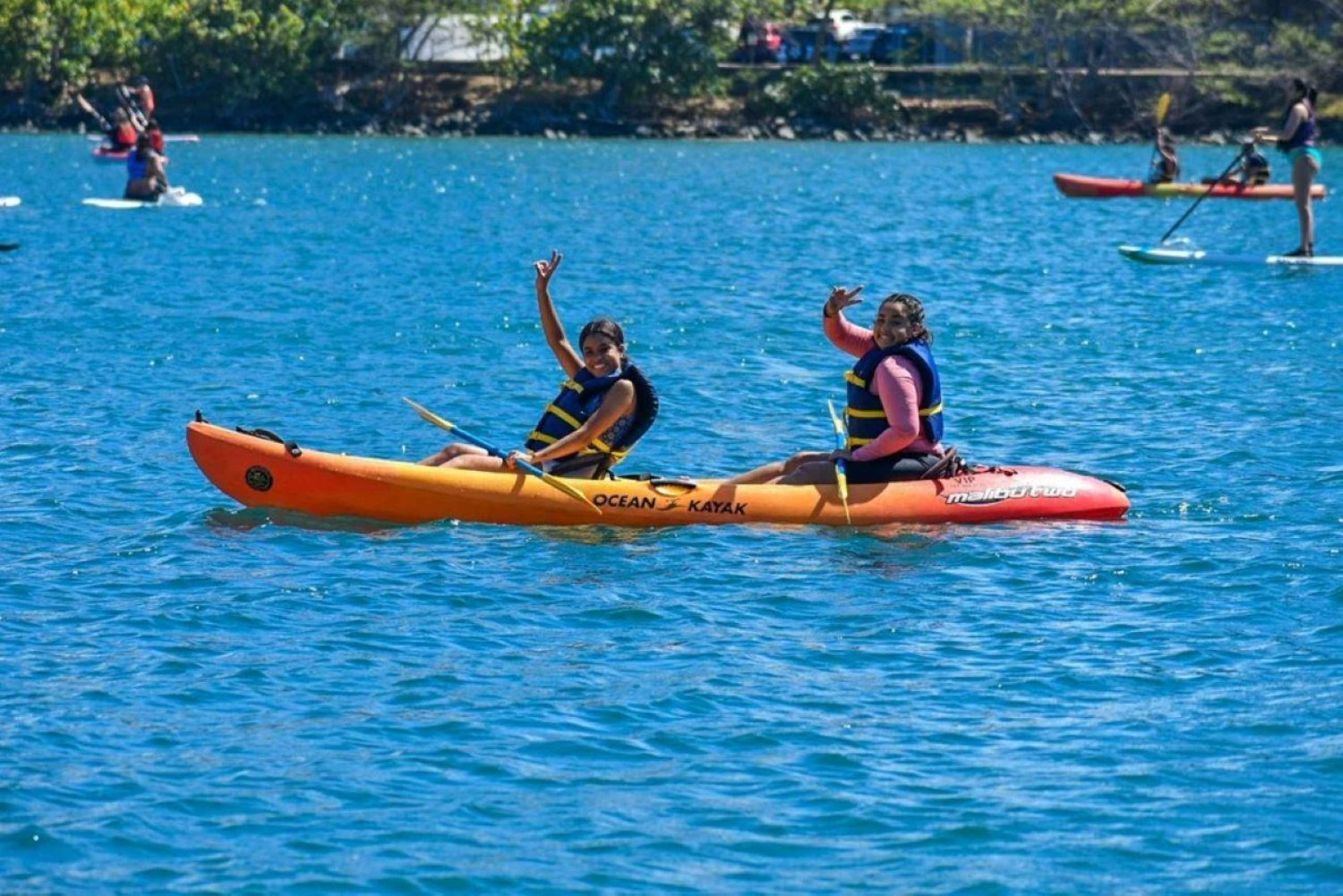 San Juan: Wycieczka z przewodnikiem po lagunie Condado kajakiem/paddleboardem
