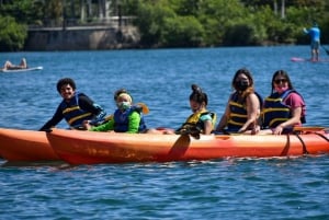 San Juan: tour guidato della laguna di Condado in kayak/paddleboard