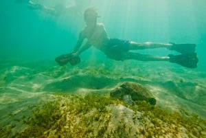 San Juan: Snorkel en jet con tortugas