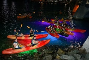 San Juan: LED Night Kayaking Experience at Condado Lagoon