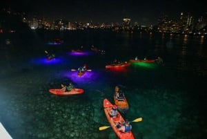 San Juan: LED Night Kayaking Experience at Condado Lagoon