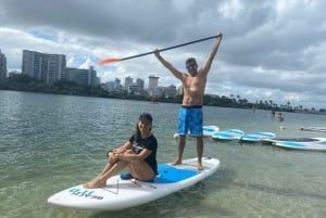 San Juan: Aluguel de paddleboard na Lagoa Condado