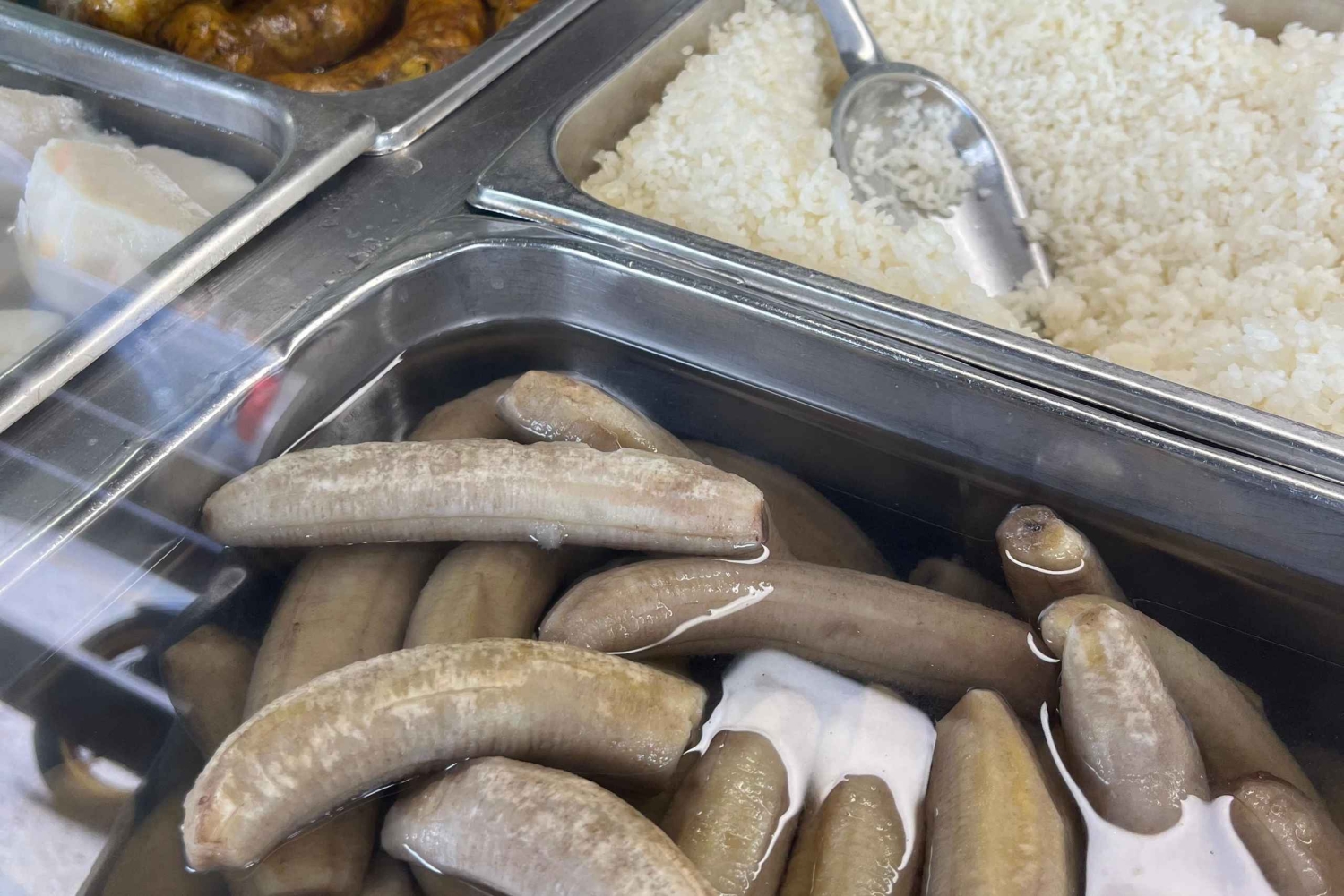 San Juan: Motorvejstur med svinekød, hvor der laves og smages på mad