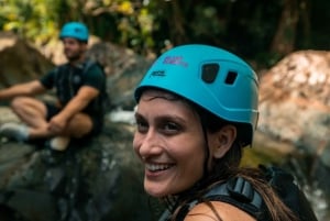 San Juan: Tour Avventura Foresta Pluviale e Acquascivoli Trasporto