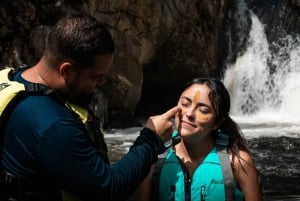 San Juan: Tour Avventura Foresta Pluviale e Acquascivoli Trasporto