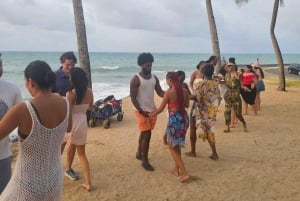 San Juan: Aula de salsa ao pôr do sol na praia