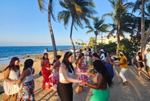 San Juan: Aula de salsa ao pôr do sol na praia