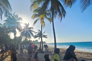 San Juan: Aula de salsa ao pôr do sol na praia