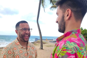 San Juan: Aula de salsa ao pôr do sol na praia