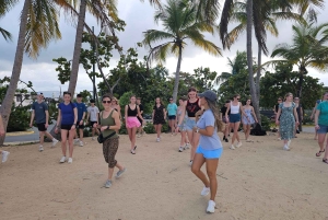 San Juan: Aula de salsa ao pôr do sol na praia