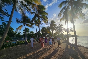 San Juan: Aula de salsa ao pôr do sol na praia