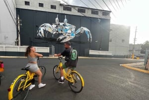 San Juan: Recorrido en bici por el barrio y el arte urbano de Santurce