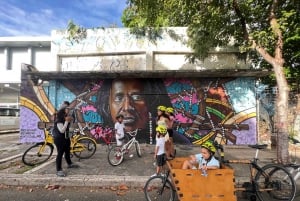 San Juan: Recorrido en bici por el barrio y el arte urbano de Santurce