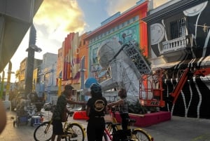 San Juan: Recorrido en bici por el barrio y el arte urbano de Santurce