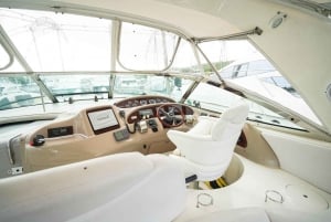 Searay 46 'Sundancer Yacht med kapten och besättning i Fajardo Ar