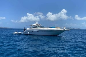 Searay 46 'Sundancer Yacht med kapten och besättning i Fajardo Ar