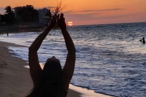 San Juan: Lekcja salsy o zachodzie słońca na plaży