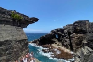 サン フアン発：タイノ洞窟インディアン トレッキングとビーチ ツアー