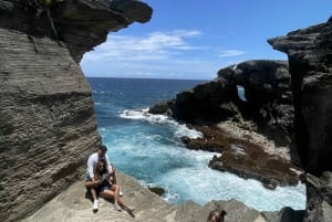 Fra San Juan: Taino-indianernes hulevandring og strandtur