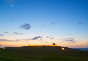 Castillo San Felipe del Morro at Dusk