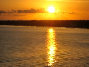 Sunrise over Piñones, Puerto Rico