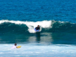 Surfing in Puerto Rico