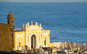 View of Santa María Magdalena de Pazzis Cemetery 