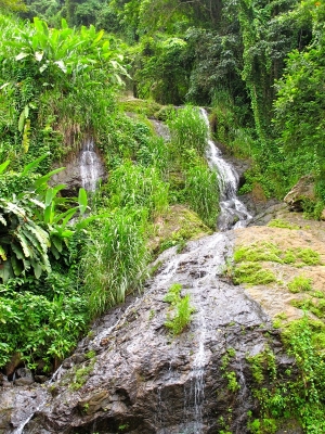 Waterfall near Orocovis, Puerto Rico