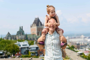 Un recorrido privado a pie por Quebec con paseo en funicular