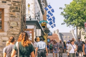 Jantar progressivo na Grande-Allée e visita histórica