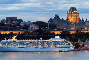 Fra Montreal: Heldagstur til Quebec City med cruise