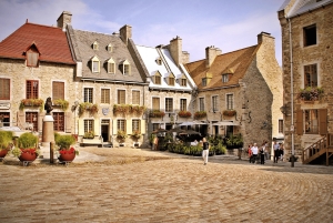 Von Montreal: Tagestour nach Québec mit kostenloser Abholung