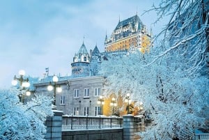 Fra Montreal: Dagsudflugt til Quebec City med adgang til ishotellet