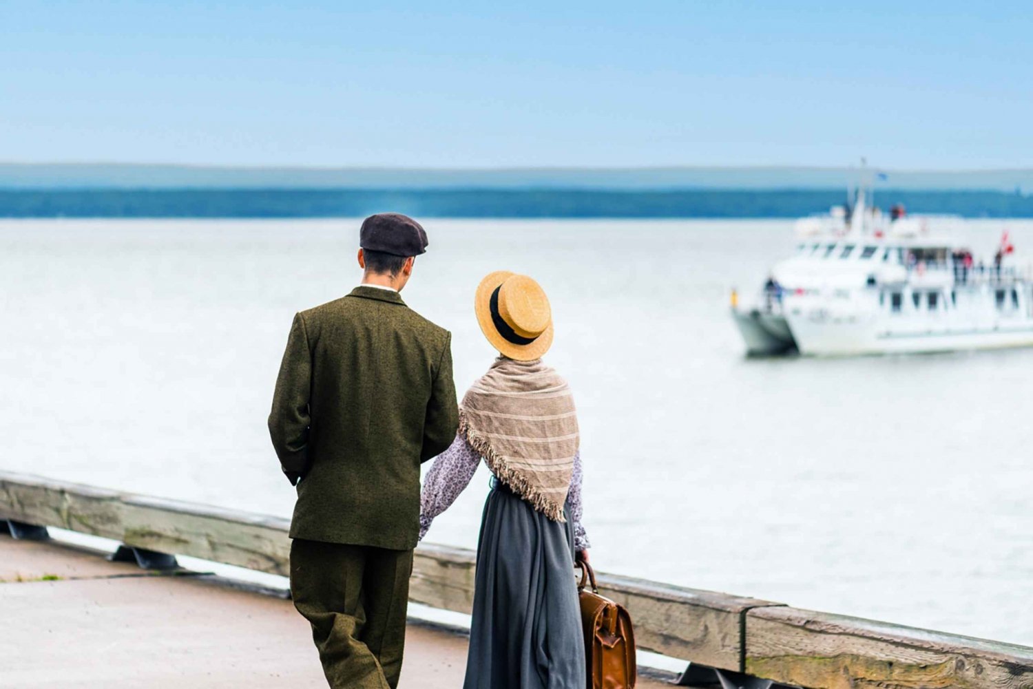 Fra Quebec City: Grosse Île-tur og cruise + busstransport