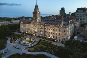 Jantar progressivo na Grande-Allée e visita histórica